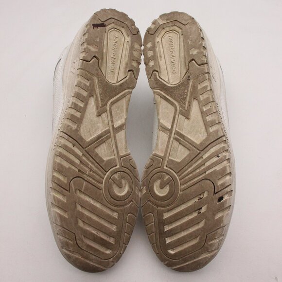 New Balance 550 Men's Size 12 D Tripe White Leather Sneakers BB550WWW - Picture 7 of 11